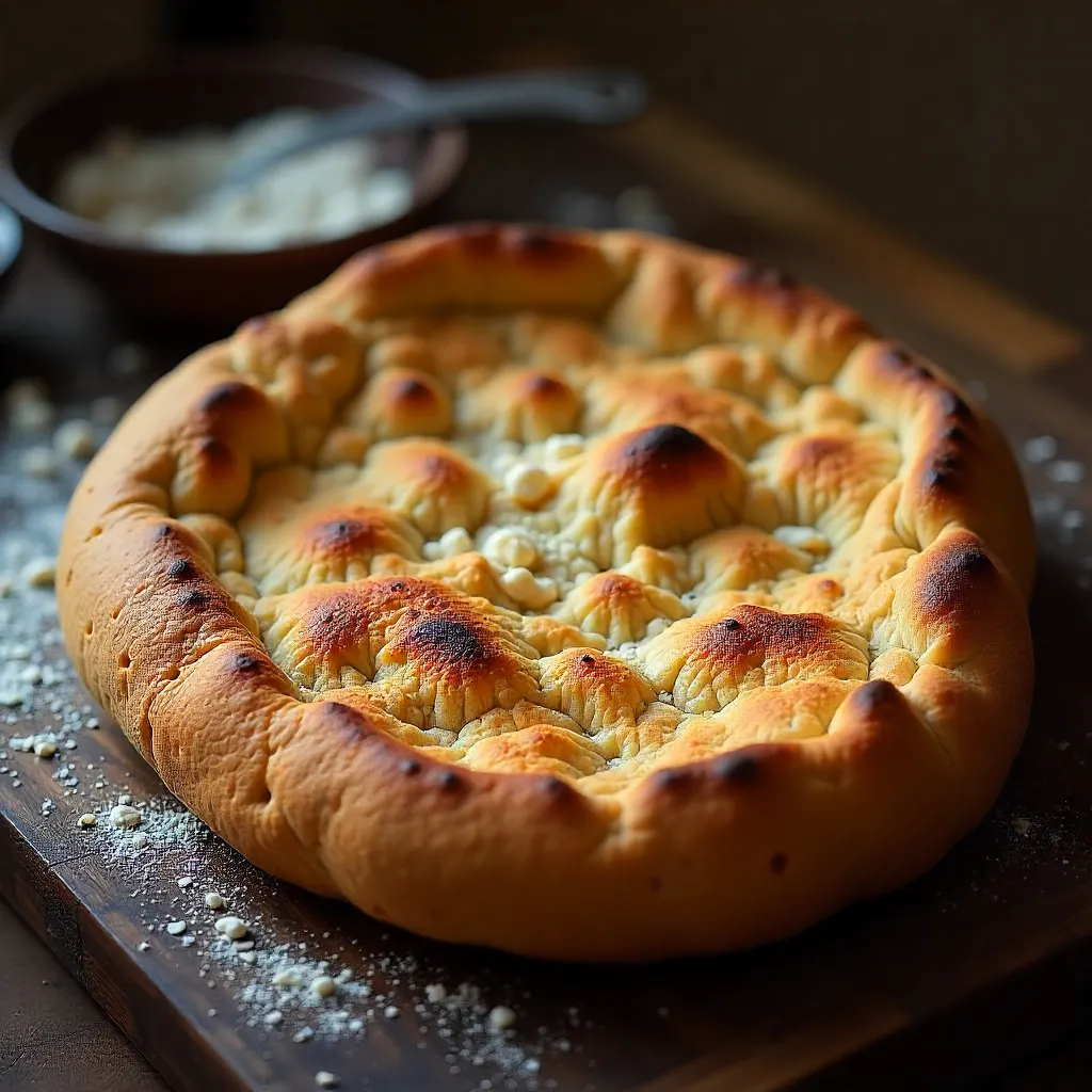 Hands working with whole grain flour